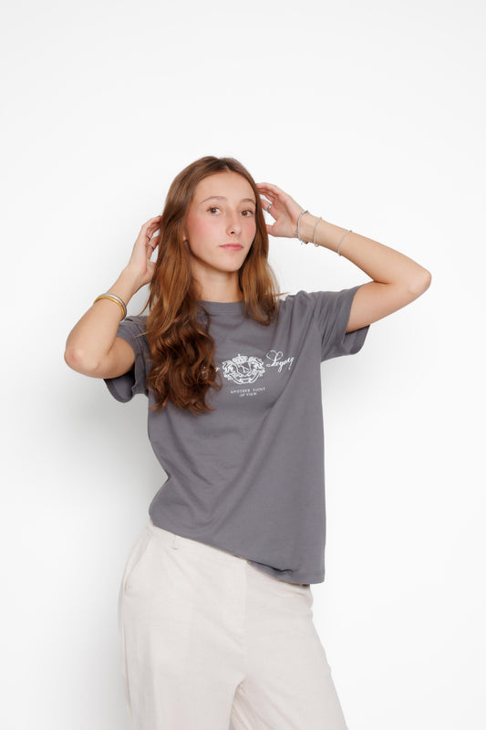 PLAYERA GRIS CRESTED