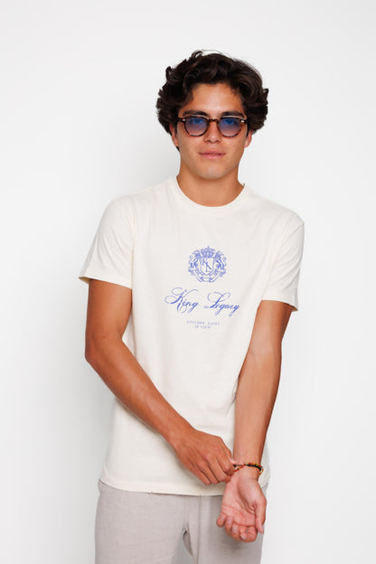 PLAYERA CREMA CRESTED