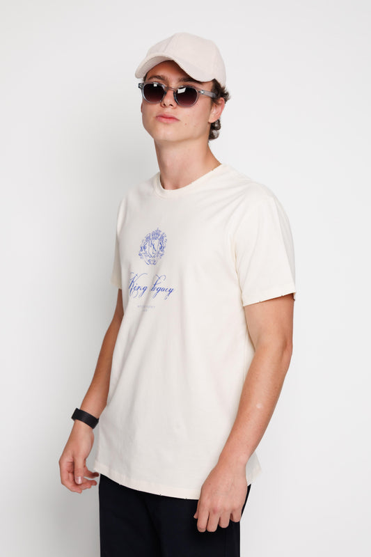 PLAYERA CREMA CRESTED