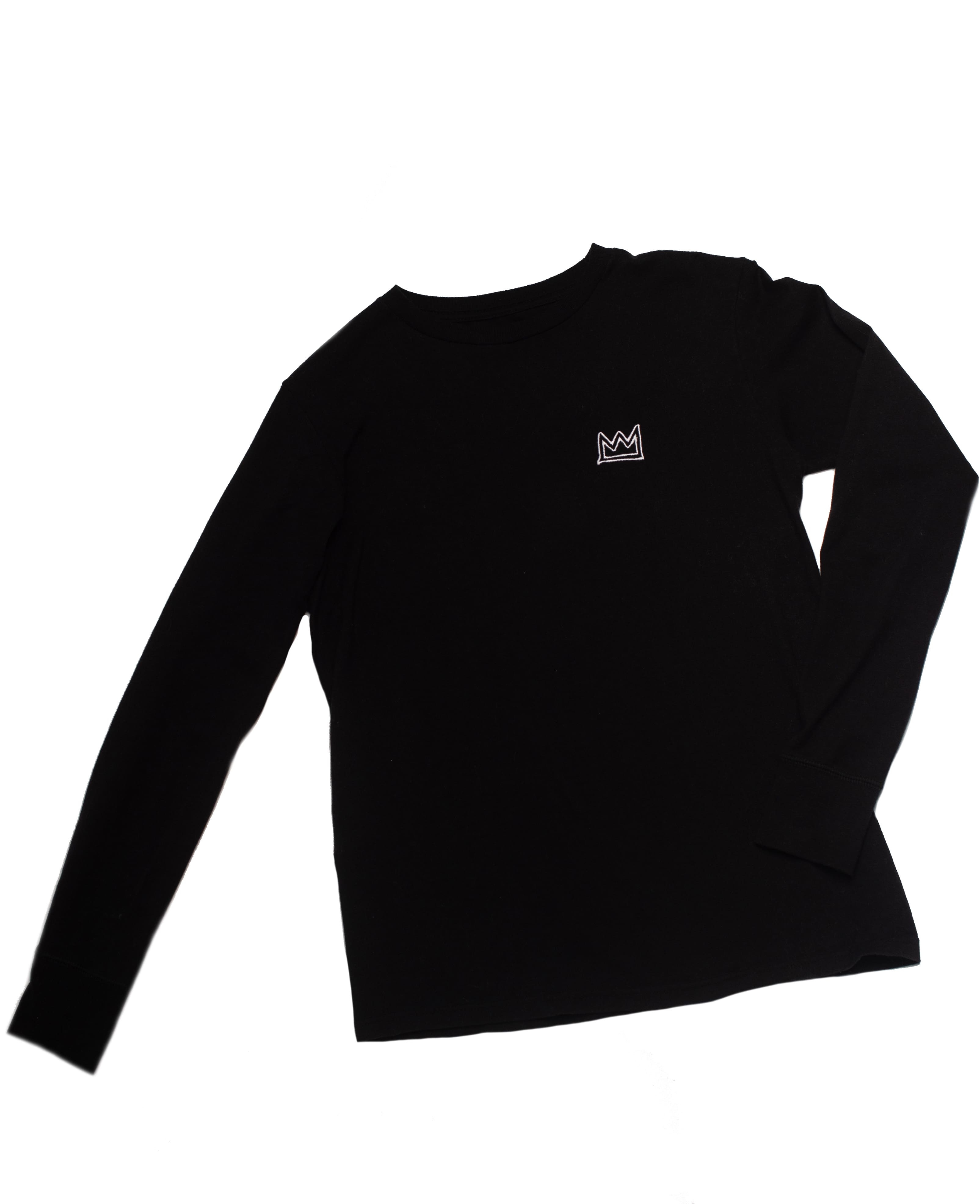 PLAYERA NEGRA LONG SLEEVE
