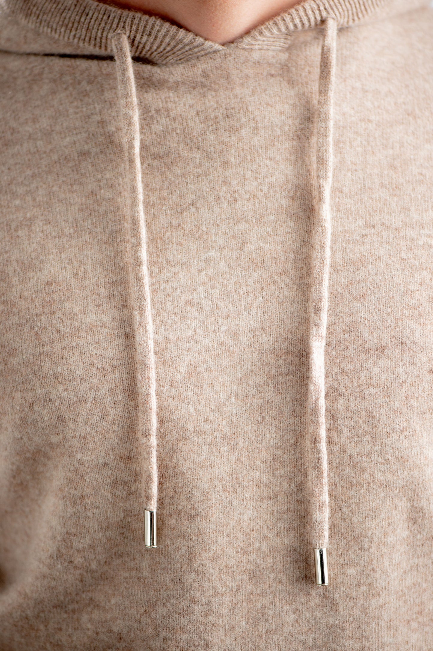 CASHMERE SANDSTONE HOODIE