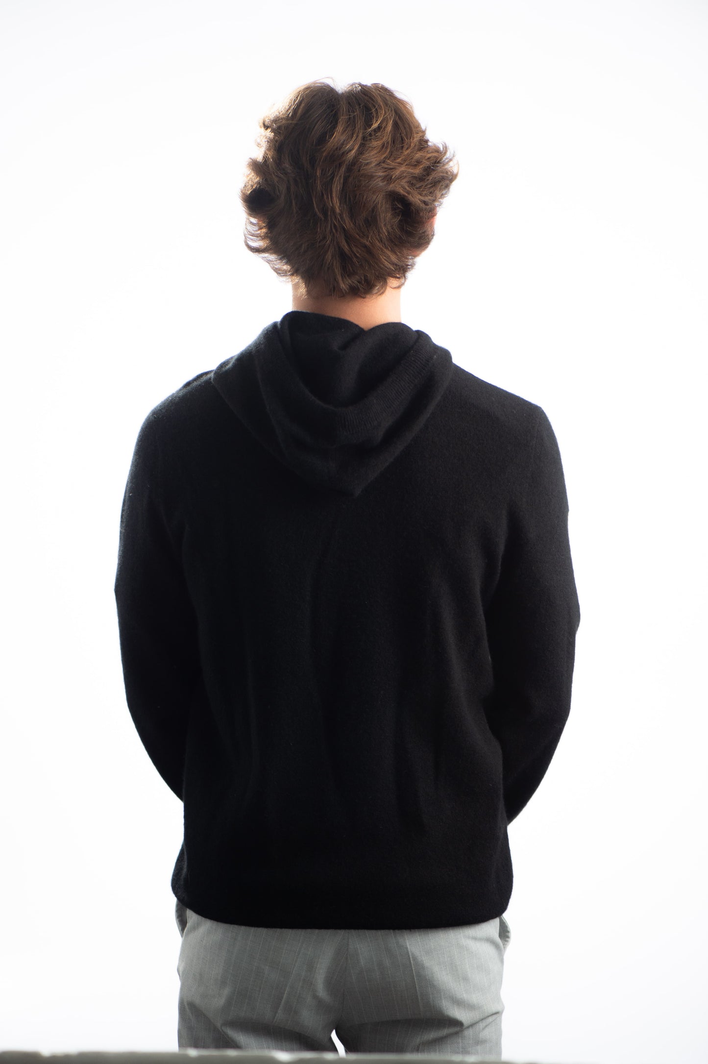 CASHMERE OBSIDIAN HOODIE