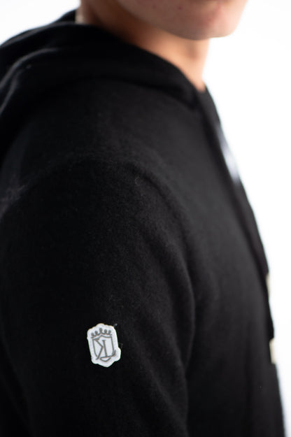 HOODIE NEGRA CASHMERE