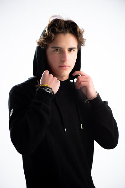 HOODIE NEGRA CASHMERE
