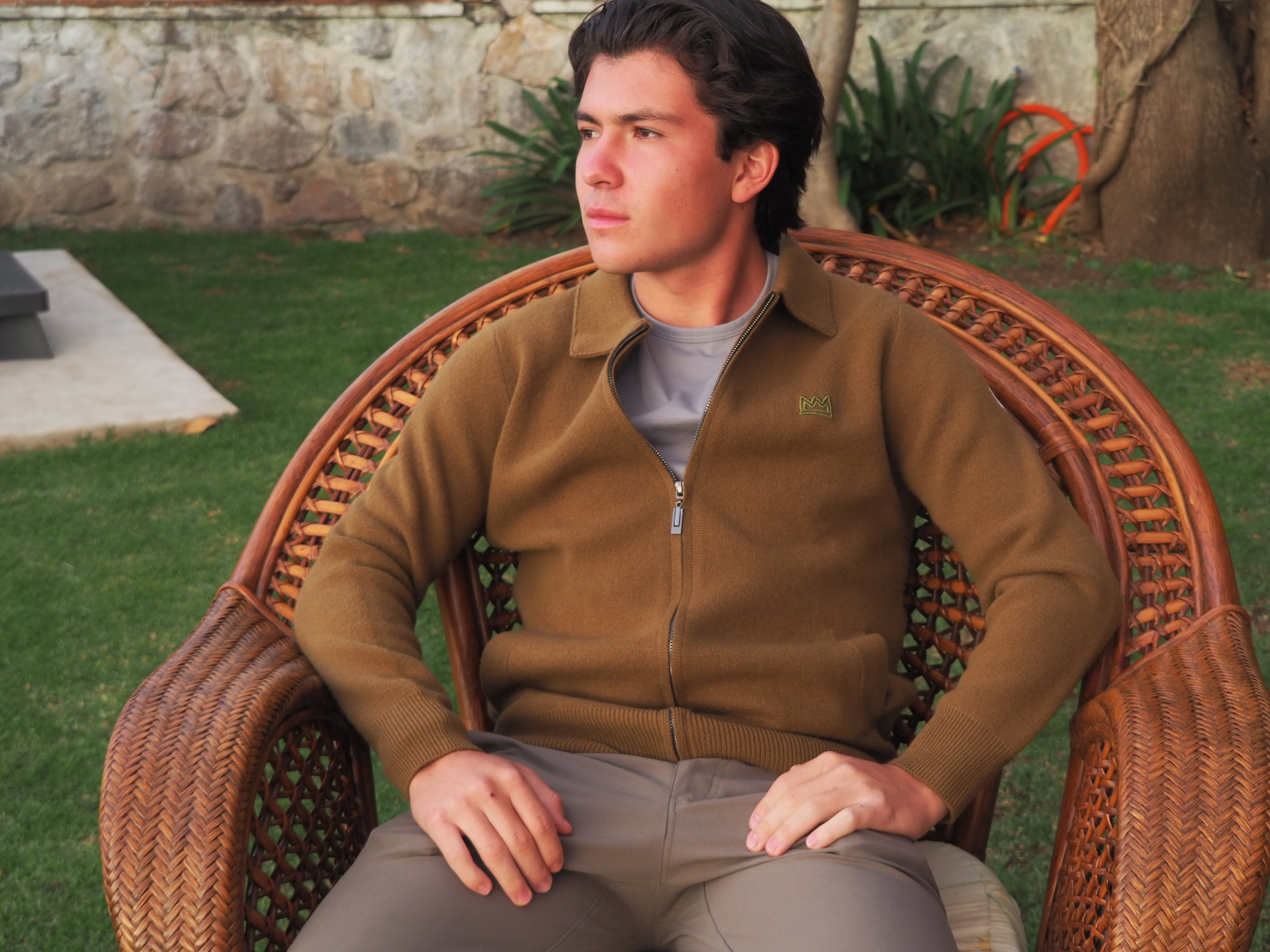 CARDIGAN NOBLE FIR CASHMERE