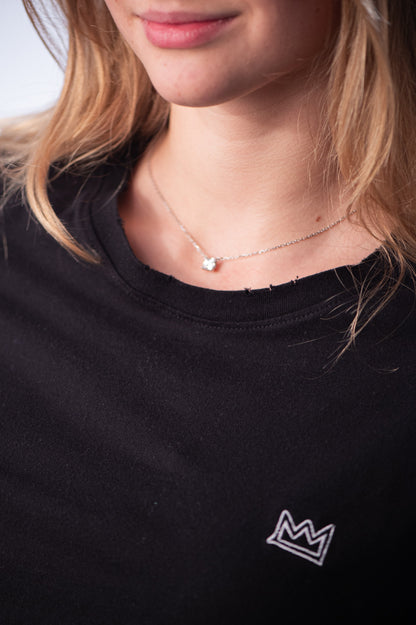 PLAYERA NEGRA LONG SLEEVE