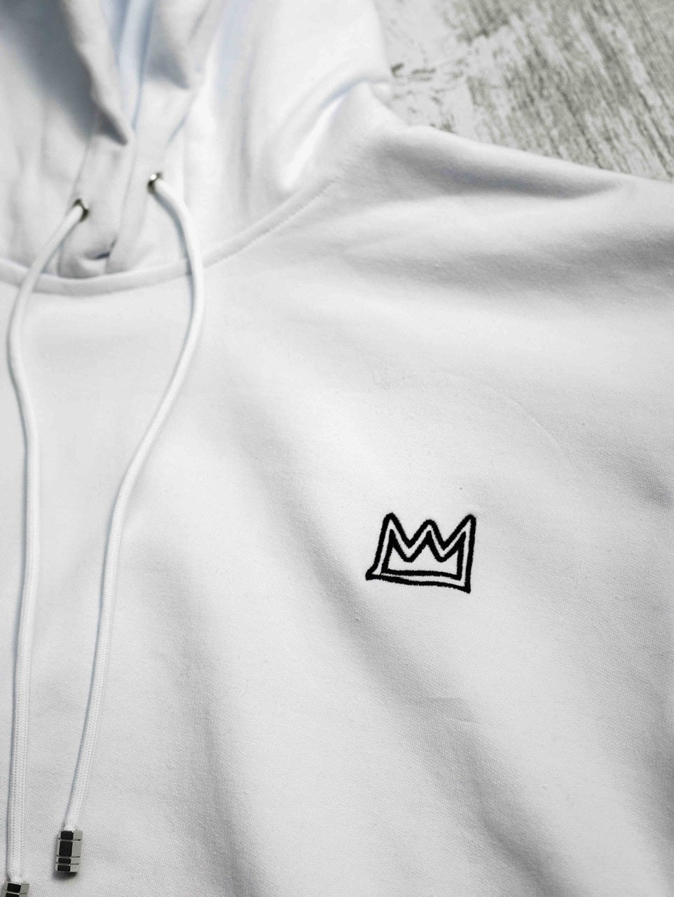 WHITE DIFFERENT HOODIE