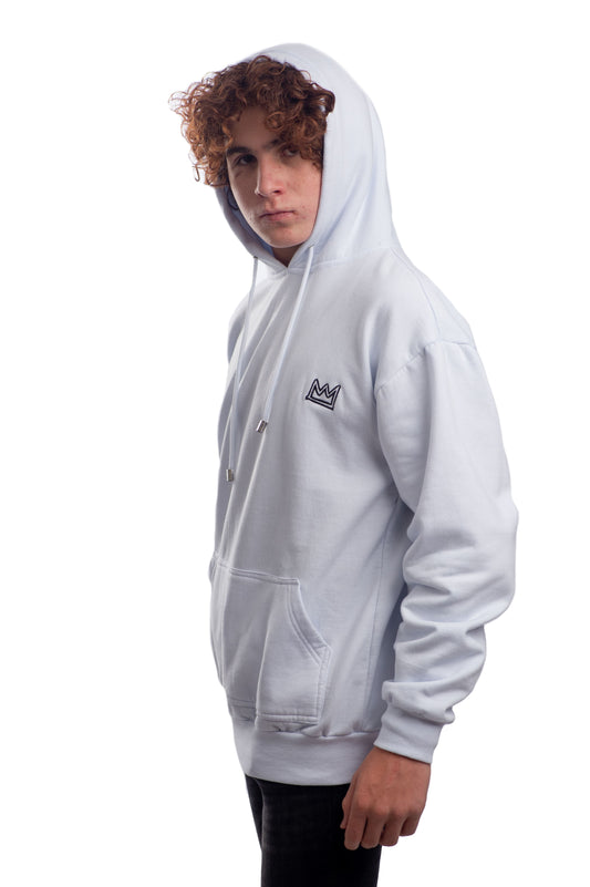 WHITE DIFFERENT HOODIE