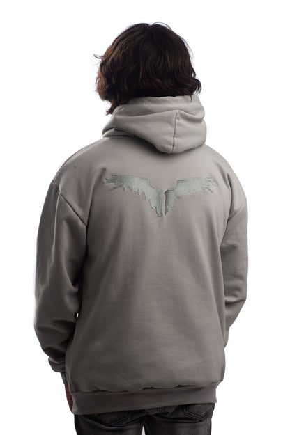 HOODIE GRIS DIFFERENT